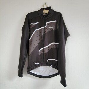 dhb Cycle Apparel Soft Shell Cycling Jersey Jacket XL Brown Full Zip Thermal